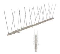 Runheo Kit de 6 Pointes d'éloignement Contre Oiseaux et nuisibles 3 m en Plastique résistant aux intempéries pour Jardin terrasse Balcon Protection Dissuasion