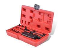 Runheo Kit d'outils de rivetage universels en acier forgé pour moto et voiture ATV avec 3 pointes de séparation, atelier, réparation, montage, démontage