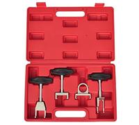Runheo Lot de 4 extracteurs de chasse d'allumage pour VW Audi, kit d'outils à main pour voiture, voiture, atelier, réparation, entretien, montage, démontage, avec coffret moulé par soufflage