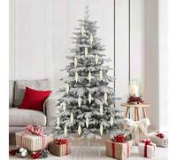 Runheo Lot de 40 boules de Noël en forme de spirale en plastique doré - 3 x 11 cm - Décoration de Noël moderne - Décoration festive pour sapin de Noël - Décoration de l'Avent et fête de Noël
