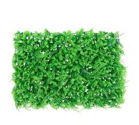 Runheo Lot de 6 feuilles de fougère artificielles - Vert - 40 x 60 cm - En polyéthylène - Clôture de jardin pour terrasse, balcon, jardin, cour, protection décorative pour l'intimité et l'aspect