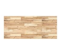 Runheo Plateau de bureau non traité en bois d'acacia massif 140 x 60 x 4 cm, plan de travail polyvalent pour bureau et bureau à domicile, ergonomique, peu encombrant et robuste avec grain naturel
