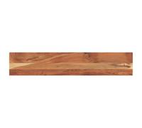 Runheo Plateau de table rectangulaire en bois d'acacia massif - 140 x 20 x 3,8 cm - Surface robuste - Pour cuisine, salle à manger, bureau, atelier