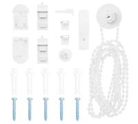 Runheo Raccords de Store Enrouleur 25 mm 20 pièces Supports Fixation pour mécanisme de volet Roulant en PVC Durable pour réparation et Remplacement dans Maison ou Cuisine