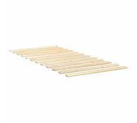 Runheo Sommier à lattes 90 x 200 cm en pin massif, sommier déroulable pour une ventilation optimale du matelas, système de lit robuste, matelas de couchage durable pour lit simple, 12 lattes en bois