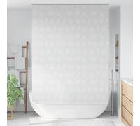 Runheo Store de douche avec motif étoile de mer - 160 x 240 cm - Imperméable - Avec cordon de serrage - Montage à gauche ou à droite - Avec matériel de fixation pour salle de bain - Protection contre