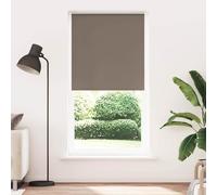 Runheo Store enrouleur occultant marron café, 95 x 230 cm, 100 % polyester, largeur du tissu 90,7 cm, avec connecteur de chaîne, Klemmfix sans perçage, brise-vue, protection solaire, protection contre