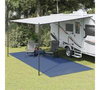 Runheo Tapis de Tente Bleu 6x2,5 m résistant aux UV, en Polyester recouvert de Mousse PVC, idéal pour Camping, Caravane ou intérieur, Protection Durable pour sols et Matelas