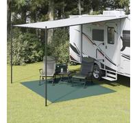 Runheo Tapis de Tente Vert 3x2,5 m Durable, antidérapant, léger pour Camping, Caravane, intérieur ou extérieur, avec Protection Contre l'humidité et Facile à découper pour diverses utilisations