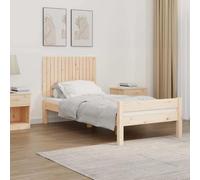 Runheo Tête de Lit Murale 95,5x3x60 cm en Bois Massif de Pin, Design Classique, Support Confortable pour Lecture, Installation Facile