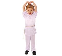 Runhomal Fille Déguisements Anges Blancs Élégants Costume D'Ange Pour Enfants Présentations L'École Du Dimanche Jeu Actif Ailes Et Bandeau Blanc 9-10 ans