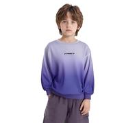 Runhomal Impression Lettres Casual À Porter Au Quotidien Garçon Haut De Sport À Manches Longues Couleur Dégradée Entraînement Au Jogging Enfant 3-9 Ans