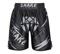 Runhomal Short de Boxe Garcon Enfant MMA Kic-Boxing Fitness Training Fight Pantalon Court de Sport Kick Boxe Entraînement Grappling Muay Thai Combat 3-16 Ans Type N 13-14 Ans