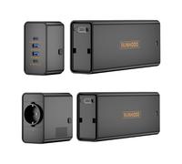 RUNHOOD Kit Barres d'énergie Nomades 648 Wh 2*USB-A/2*USB-C + secteur 80W