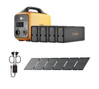 RUNHOOD Kit Stand Exposition - 1296 Wh + 100 W Solaire - Énergie Autonome pour Événements et Salons