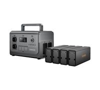 RUNHOOD Station de Backup électrique 1200 W / 1296 Wh avec batteries échangeables à chaud