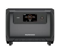 RUNHOOD Station de stockage d'énergie 7200wh Extensible sortie 3600W recharge bidirectionnelle