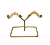 Runioney Cristal Naturel Coeur Pierre Mine Support de Support Cluster Fossile SpéCimen Stockage PréSentoir Supports de Base Or