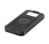 Runkoyea Chargeur Téléphone Solaire - Port USB Étanche Survie,Compatibilité avec Charge sans Fil,pour Appareil Photo, Tablette, Smartphone, Camping, Voyage, Pêche, Festival Musical