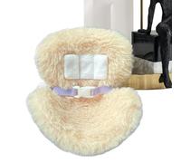 Runkoyea Siège De Voiture pour Poupée,Doux avec Ceinture Et Clip Vent | Support De Clip pour Prise d'air,pour Décoration Familiale Mode De Vie Voyage Trajet Quotidien