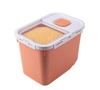 RUNLAIKEJI Stockage de récipient de riz, conteneur de stockage de riz à clapet, 10kg / 20 lb Conteneur de stockage de riz épaississant domestique, pour Farine de céréales Noix de riz Haricots Pet