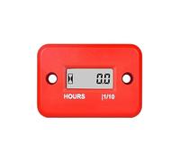 Runleader Compteur Heures LCD Moteur Thermique Étanche Maintenance | RL-HM006A Pour Moteur Essence Tondeuse, Génératrice, Compresseur, Moto, ATV, Hors-bord, Tronçonneuse Ldéal Pour L'entretien