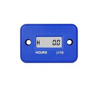 Runleader Compteur Heures LCD Moteur Thermique Étanche Maintenance | RL-HM006A Pour Moteur Essence Tondeuse, Génératrice, Compresseur, Moto, ATV, Hors-bord, Tronçonneuse Ldéal Pour L'entretien