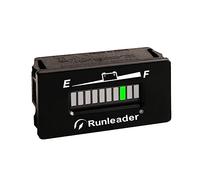 Runleader RL-BI028 Indicateur de batterie LED DC 12V à 24V, applicable à la batterie plomb-acide.