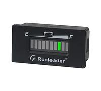 Runleader RL-BI029 DC 12V à 24V LED Jauge de capacité, applicable à la batterie au plomb.