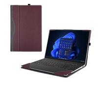 RUNMEIJIA Housse de Protection en Cuir PU pour Ordinateur Portable Lenovo ThinkPad E16 Gen1/Gen2/Gen3 2023-2025 16" [Do Check Model]