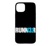 RUNN3R Marathon Runner Demi-Marathon Jogging Course Course Coque pour iPhone 15 Plus