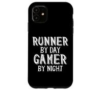 Runner by Day Gamer by Nigh Distance Marathon Running Gear Coque pour iPhone 11