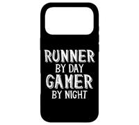 Runner by Day Gamer by Nigh Distance Marathon Running Gear Coque pour iPhone 17 Pro Max