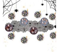 Runner de table d'Halloween, écharpe à manteaux en dentelle noire de Spiderweb, pièce maîtresse de serviette de cheminée, tissu décoratif pour restaurant, bar, dîners, événements de festival, réceptio