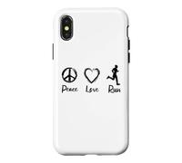 Runner Love Athlete Triathlon Coque pour iPhone X/XS