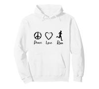 Runner Love Athlete Triathlon Sweat à Capuche