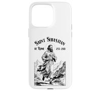 Runner Running Patron Saint Sebastian Run Vintage Marathon Coque pour iPhone 15 Pro Max