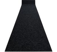 Runner - Tapis de porte antidérapant VIGOR extérieur, intérieur anthracite 0923 100cm Noir 100x600 cm