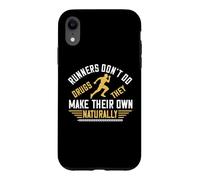 Runners Don't Do Drugs They Make Their Own Naturally Runner Coque pour iPhone XR