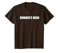 Runner's High T-Shirt, Enfant, Marron, 2 Ans