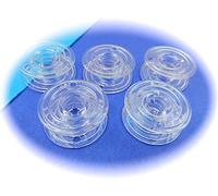 Runnertools Lot de 5 bobines en plastique pour machine à coudre Brother Super ACE I, II, III, BS-1000, Star 2, 3, 10, 20E, 30E, SG 3100D UVM