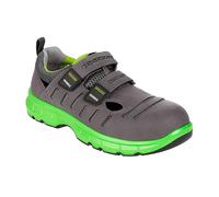 RUNNEX S1P-ESD-SécuritéitSandale d'escalade FlexStar Gris/Vert EUR 40