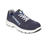 RUNNEX S1P-ESD-SécuritéitshalbChaussure FlexStar bleu/blanc/gris EUR 44
