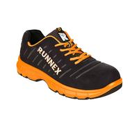RUNNEX S1P-ESD-SécuritéitshalbChaussure FlexStar Noir/Orange EUR 44
