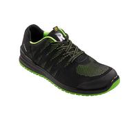 RUNNEX S1P-ESD-SécuritéitshalbChaussure SportStar Noir/Vert EUR 36
