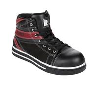 RUNNEX S3-Sicherheitsschnürstiefel SportStar Schwarz/Rot EUR 39