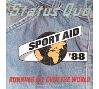 RUNNING ALL OVER THE WORLD 12" SINGLE UK VERTIGO 1988 3 TRACK EXTENDED VERSION B/W 7" VERSION AND MAGIC (QUAID112) PIC SLEEVE