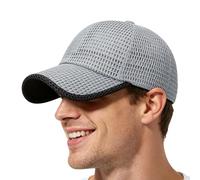 Running Baseball Cap - Quick Dry Sun Protection Trucker Cap, Breathable Outdoor Sports Hat, Adjustable Lightweight Baseball Hat, Athletic Headwear, for Men Women Hiking Backpacking 22.05-23.62
