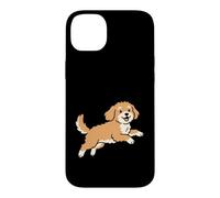 Running Cavapoo Dog Breed Mom Pet Lovers Owner Coque pour iPhone 14 Plus