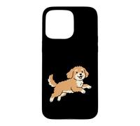 Running Cavapoo Dog Breed Mom Pet Lovers Owner Coque pour iPhone 15 Pro Max